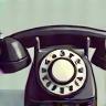 Classic rotary phone icon